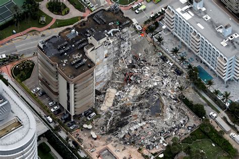 miami building collapse live